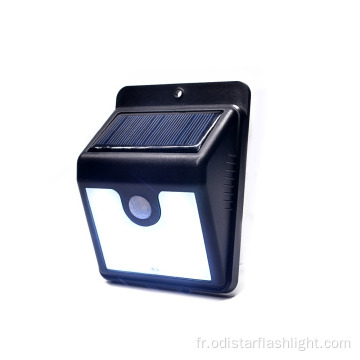 lampe de capteur de mouvement d&#39;extérieur à LED solaire jardin étanche